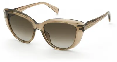 Produktbild von Blumarine SBM242S Beige glittery lucido 54/18/140 Damen Sonnenbrillen