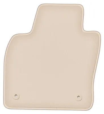 Produktbild von DURBAN Beige Velours-Fahrerfußmatte für Volkswagen Polo VI Schrägheck (2017-)
