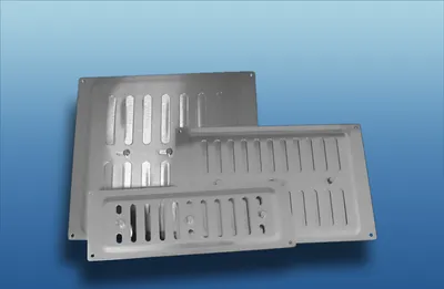 Produktbild von Edelstahl Lüftungsgitter verschließbar : 260x90mm Größe: 260x90mm