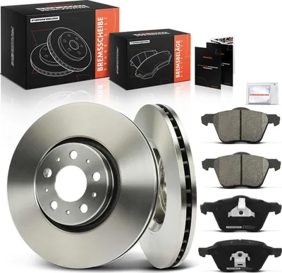 Image de Frankberg 2x disques de frein 4x plaquettes de frein avant pour Volvo XC90 I 275 2.4L 2.5L 2.9L 3.2L 4.4L 2002-2014