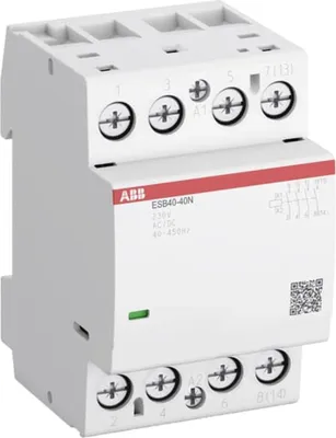 Zdjęcie produktu dla ESB40-40N-06 Installationsschütz 4S/0Ö, 230 V AC/DC (1SAE341111R0640)
