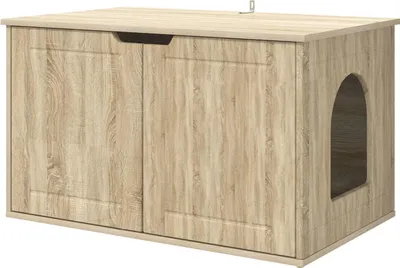 Image de Maison pour chat Sonoma 85 x 55 x 50,5 cm Bois d'ingénierie