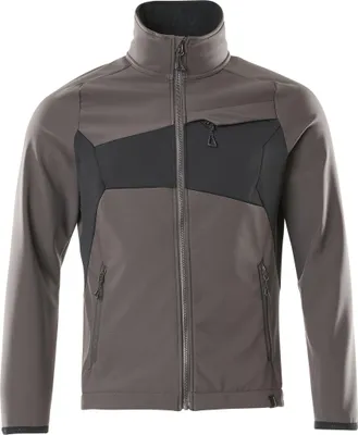 Produktbild von Mascot Accelerate Soft Shell Jacke 20102 Gr. L dunkelanthrazit / schwarz