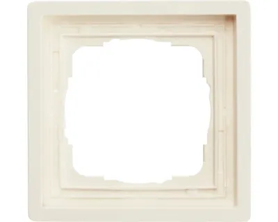 Produktbild von GIRA 0211112, Weiß, Schraubenlos, 83,3 mm, 83,3 mm, 1,06 cm, 1 Stück(e)