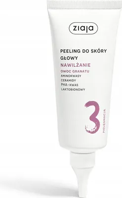 Zdjęcie produktu dla ZIAJA POMEGRANAT nawilżający peeling do skóry głowy 100 ml