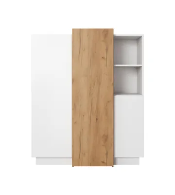 Produktbild von Sideboard 110, 3D Weiß + Craft – modernes Design und Funktionalität im ARTE Möbelsystem