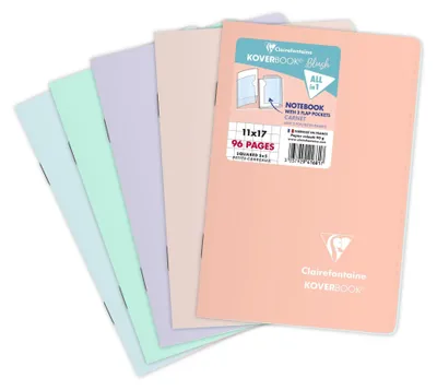 Produktbild von Clairefontaine 941681C, Einfarbig, Gemischte Farben, 48 Blätter, 90 g/m², Universal
