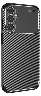 Produktbild von Handy Hülle für Samsung Galaxy A16 / A16 5G Carbon Look Cover Case Schutzhülle Farbe: Schwarz
