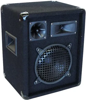 Produktbild von Omnitronic DX-822, 3-Wege, 1.0 Kanäle, Kabelgebunden, 150 W, 50 - 18000 Hz, Schwarz