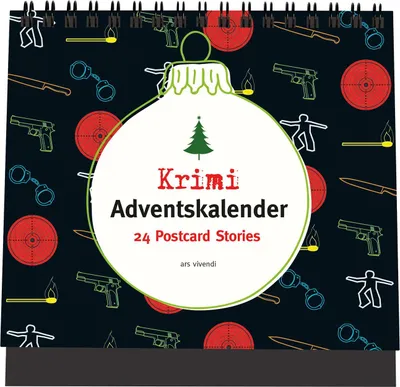 Produktbild von Adventskalender Krimi: 24 Postcard Stories zum Abreißen und Verschicken