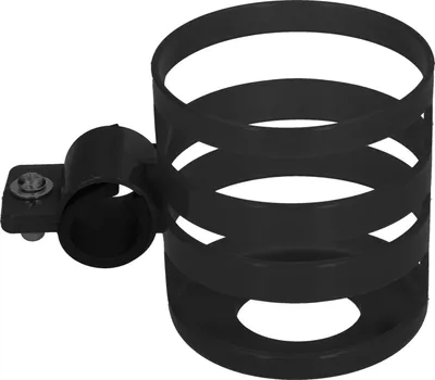 Image de Porte-bouteille d'eau pour vélo, support réglable pour poussette, noir
