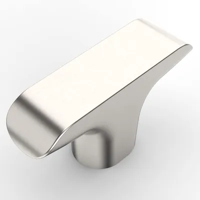Produktbild von 10 Möbelknöpfe aus gebürstetem Nickel, Schrankknöpfe, Schubladenknöpfe, Türknöpfe, Kommodenknöpfe UK0060