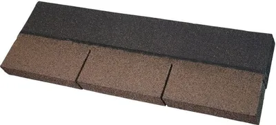 Produktbild von Easy Rechteck Bitumen-Dachschindeln braun