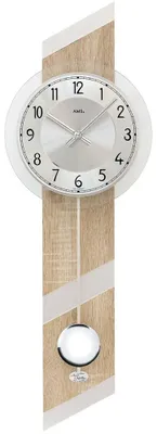 Produktbild von Moderne Wanduhr aus Holz mit Quarzwerk