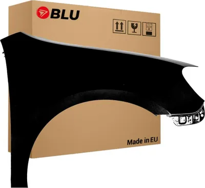 Zdjęcie produktu dla BLU Błotnik Premium pasujący do VW Volkswagen Golf VI 6 Hatchback L041 LO41 Prawy Czarny Schwarz | 2008-2016 | Przedni Przód | Lakierowany | Gotowy do montażu | Ocynk