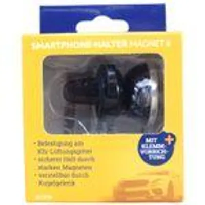 Image de Support magnétique pour téléphone portable, grille d'aération de voiture réglable