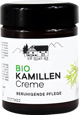Produktbild von BIO KAMILLEN CREME 100ml beruhigend Pflegecreme Körpercreme Hautpflege Massage Hautpflege Lotion Balsam Gel 40