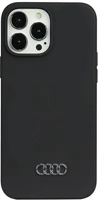 Immagine prodotto di Audi Custodia in silicone Iphone 13 Pro Max 6.7 Nero/Nero Custodia rigida Au-Lsrip13Pm-Q3/D1-Bk