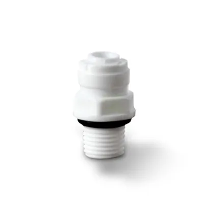 Produktbild von selbstdichtender Adapter Kühlschrankfilter, AG 1/4' x 1/4' Schlauch Q