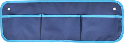 Produktbild von Hängeorganizer Organizer Hängeaufbewahrung Stoff Camping Wohnwagen Wohnmobil Caravan Boot Zelt Vorzelt 60 x 20 cm blau