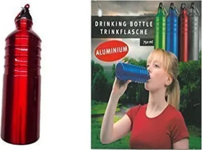 Produktbild von Trinkflasche element Bottle Drehverschluss Pure 750ml mit Karabinerhaken (rot)