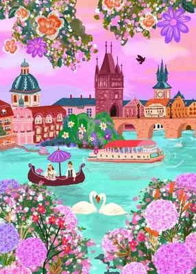 Immagine prodotto di Pieces & Peace - Puzzle Praga, Repubblica Ceca - 500 pezzi