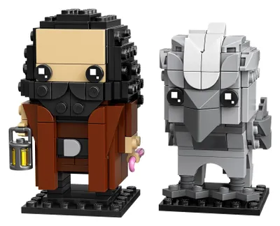 Produktbild von LEGO® BrickHeadz 40412 Hagrid™ und Seidenschnabel