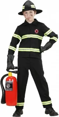 Produktbild von Kinder Kostüm / Feuerwehrmann mit Hemd, Hose und Mütze / Größe: 140