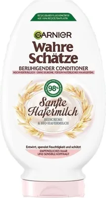 Produktbild von Garnier, True Treasures, Shampoo mit Aktivkohle und Schwarzkümmelöl, 250ml