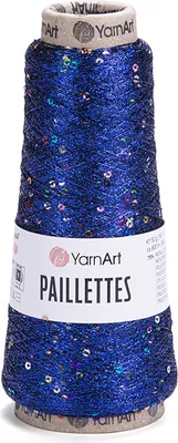 Zdjęcie produktu dla Włóczka / nić metalizowana z cekinami YarnArt Paillettes 8008 / chaber