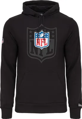 Produktbild von New Era Fleece Hoody - NFL Shield Logo League 2.0 schwarz XL