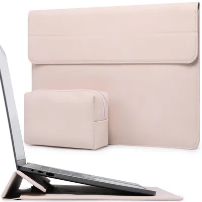 Imagen del producto de Funda para portátil Solidchoice con función de soporte, compatible con portátiles de 15 pulgadas