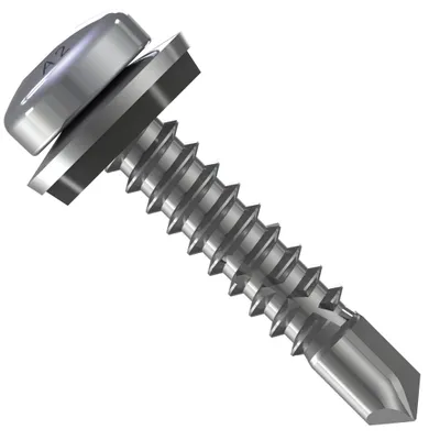 Obrázek produktu pro Šroub s vrtákem Reisser do trapézového plechu, plochá hlava, 4,8 x 25 mm, 100 ks