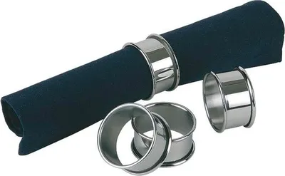 Zdjęcie produktu dla APS Serviettenringe 4er Set, Höhe: 22 mm, ø: 47 mm