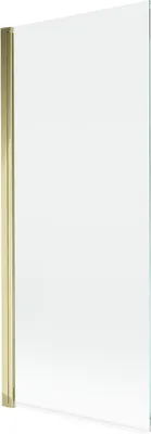 Produktbild von Mexen Mist 1-flüglige Duschwand 80 x 150 cm, transparent, gold - 8A9-080-001-50-00