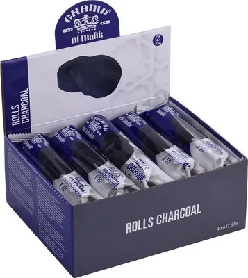 Obrázok produktu pre Uhlie Champ 33mm s podpaľovačom BOX 100ks
