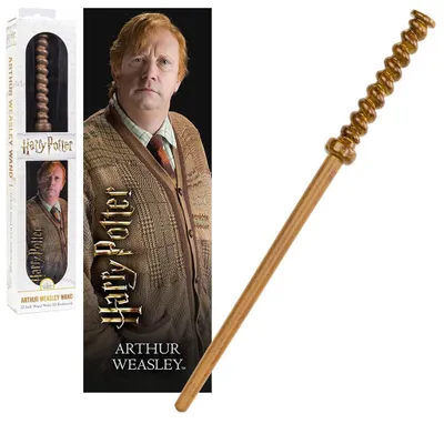 Obrázek produktu pro Noble Collection Harry Potter PVC Zauberstab-Replik Arthur Weasley 30 cm