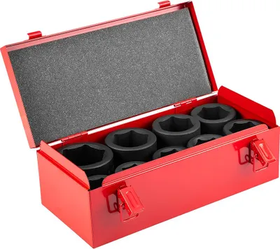 Produktbild von NEO TOOLS Kraft-Stecknuss-Satz 12-105 Chrom-Molybdänstahl