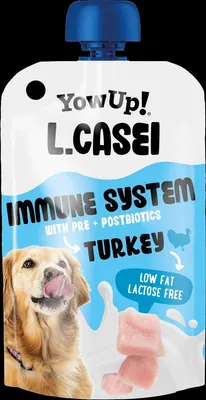 Produktbild von YowUp! Hundesnack Truthahn L. Casei Immune System Turkey 115 g