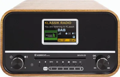 Produktbild von Albrecht DR 870 CD Seniorenradio