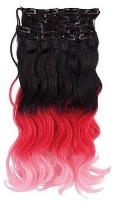 Obrázok produktu pre Dream Hair 8 – syntetické vlasové predĺženia s ombre efektom na sponkách
