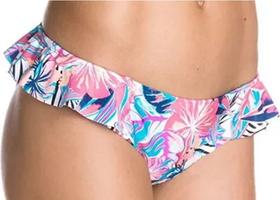 Produktbild von Roxy Damen Bikini Unterteil Flowers weiß : M Größe: M