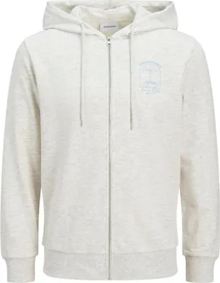 Produktbild von Jack & Jones One Color Summer Reißverschlusspullover Weiß S Herren Weiß S