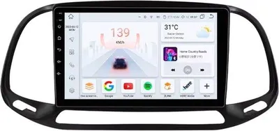 Immagine prodotto di Autoradio con Bluetooth e CarPlay per Fiat Doblo (2015-2019) - Compatibile con Apple e Android - Impianto stereo con sistema di navigazione - 6 GB di RAM, 64 GB di spazio di archiviazione