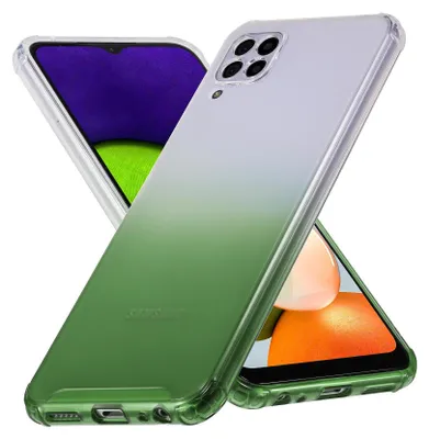 Produktbild von Farbverlauf Hülle für Samsung Galaxy A12 / M12 Schutzhülle Handy Case Kamera Schutz Cover