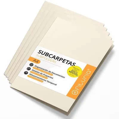 Obrázok produktu pre Zložka formátu A4, 180 g, tuhá, rôzne farby, balenie po 50 ks, kancelária, archivácia
