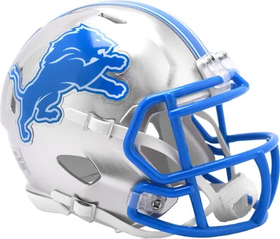 Produktbild von Riddell Mini Football Helm - NFL Speed Detroit Lions 2024