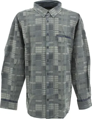 Produktbild von 30103 Monte Carlo, ,  Herren langarm Hemd, Popeline, grau mit Unidruck, 3XL