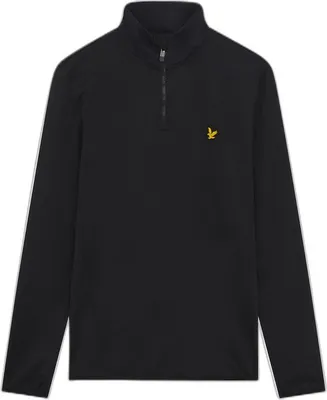 Immagine prodotto di Lyle & Scott Tech Fleece con mezza cerniera, nero, taglia S, uomo, nero, taglia S