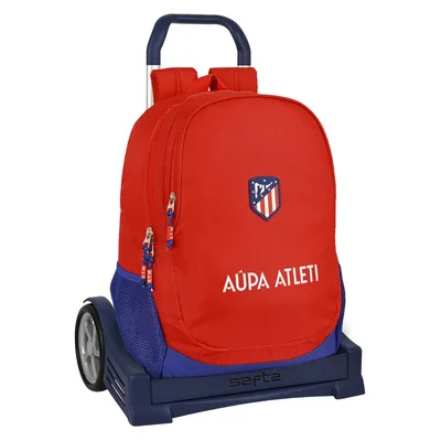 Produktbild von Schulrucksack mit Rädern Atlético Madrid Rot Marineblau 16 L